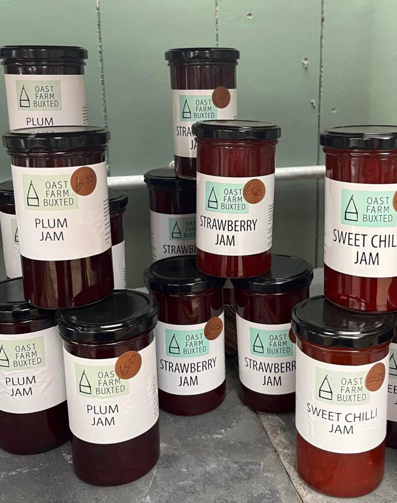 Jams from Oast Farm.