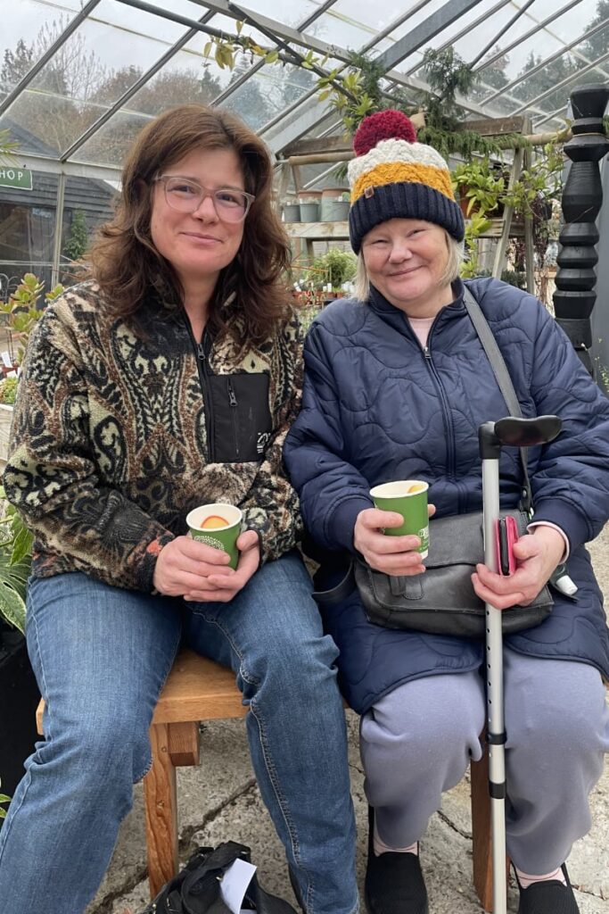 Happy customers with Winklestone mulled wine