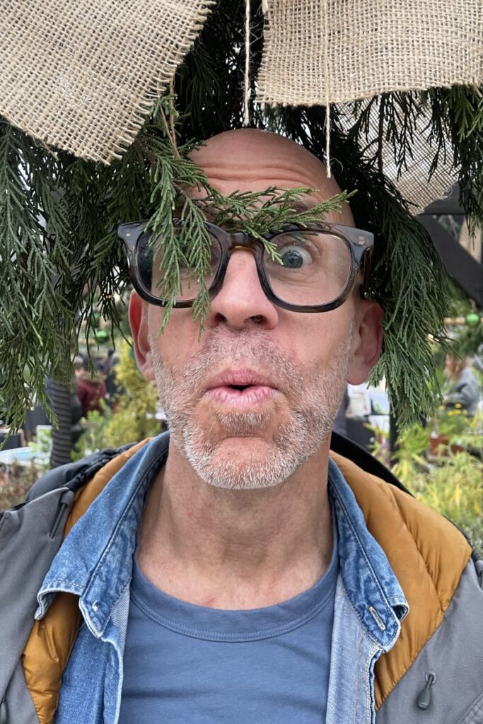 Nick in the foliage